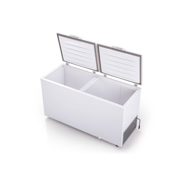 Freezer Horizontal 532L dupla ação 2 tampas Gelopar